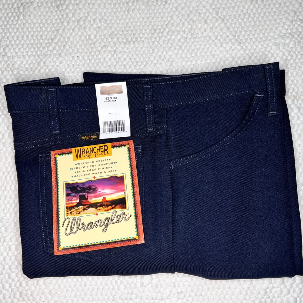 Wrangler wrancher, pants size 42x32